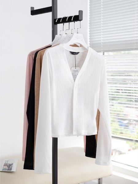Áo cardigan len có rất nhiều kiểu mix khác nhau