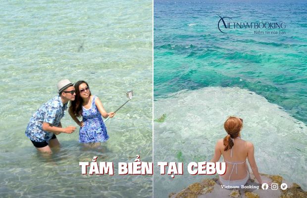 Biển Cebu xanh trong