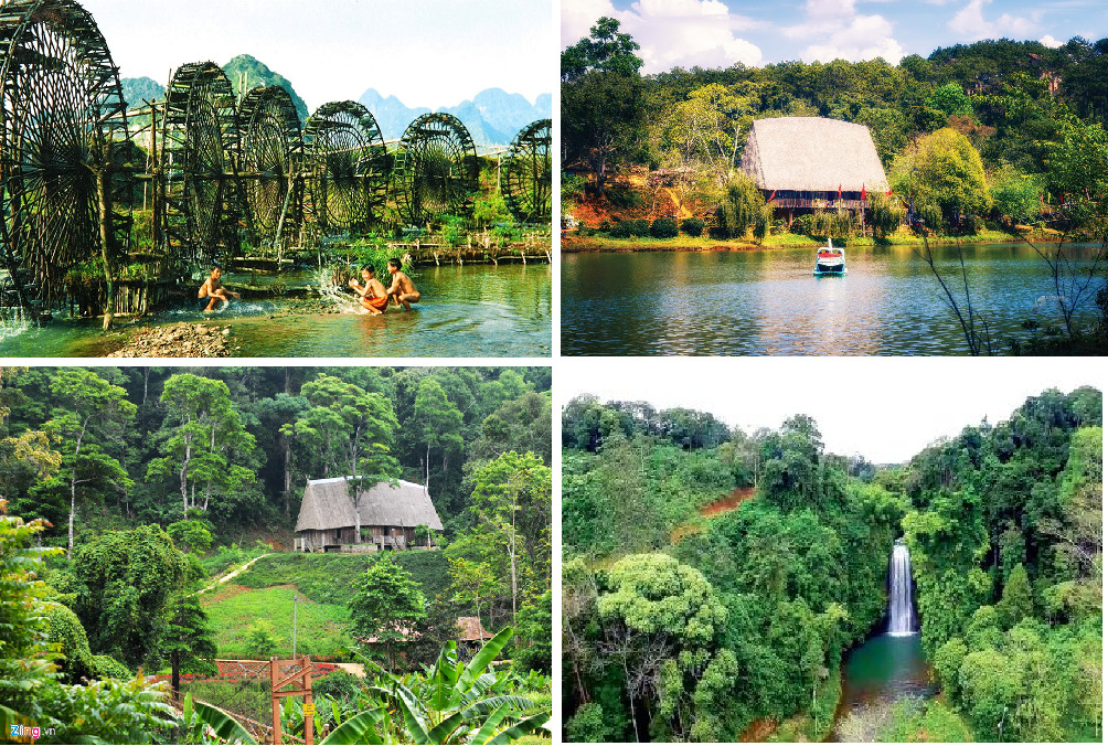 Đường lên Măng Đen uốn lượn