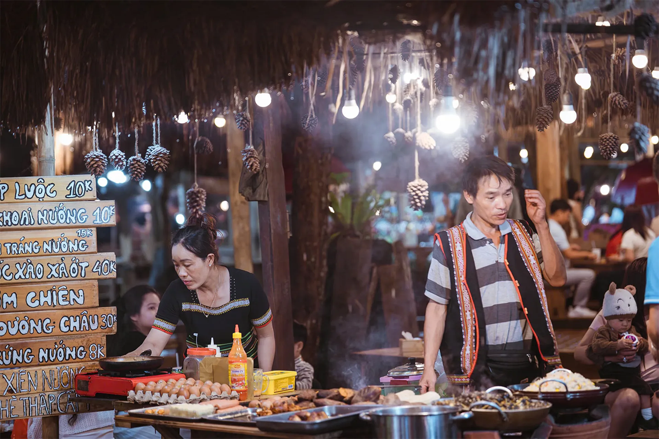 Ẩm thực núi rừng Măng Đen