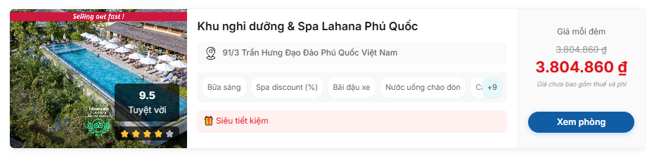 Không gian xanh ở Lahana