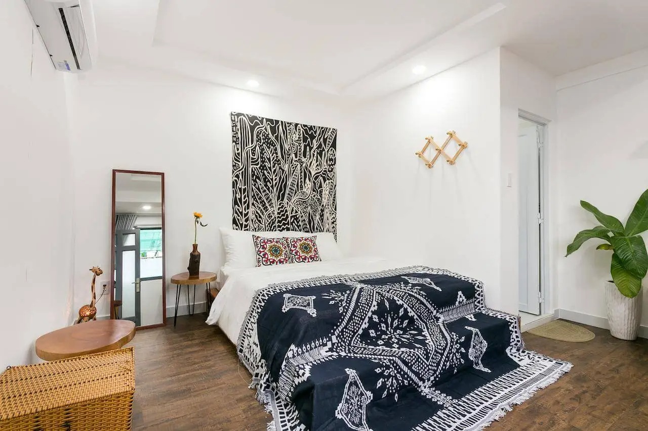 Homestay phong cách ấm và xanh