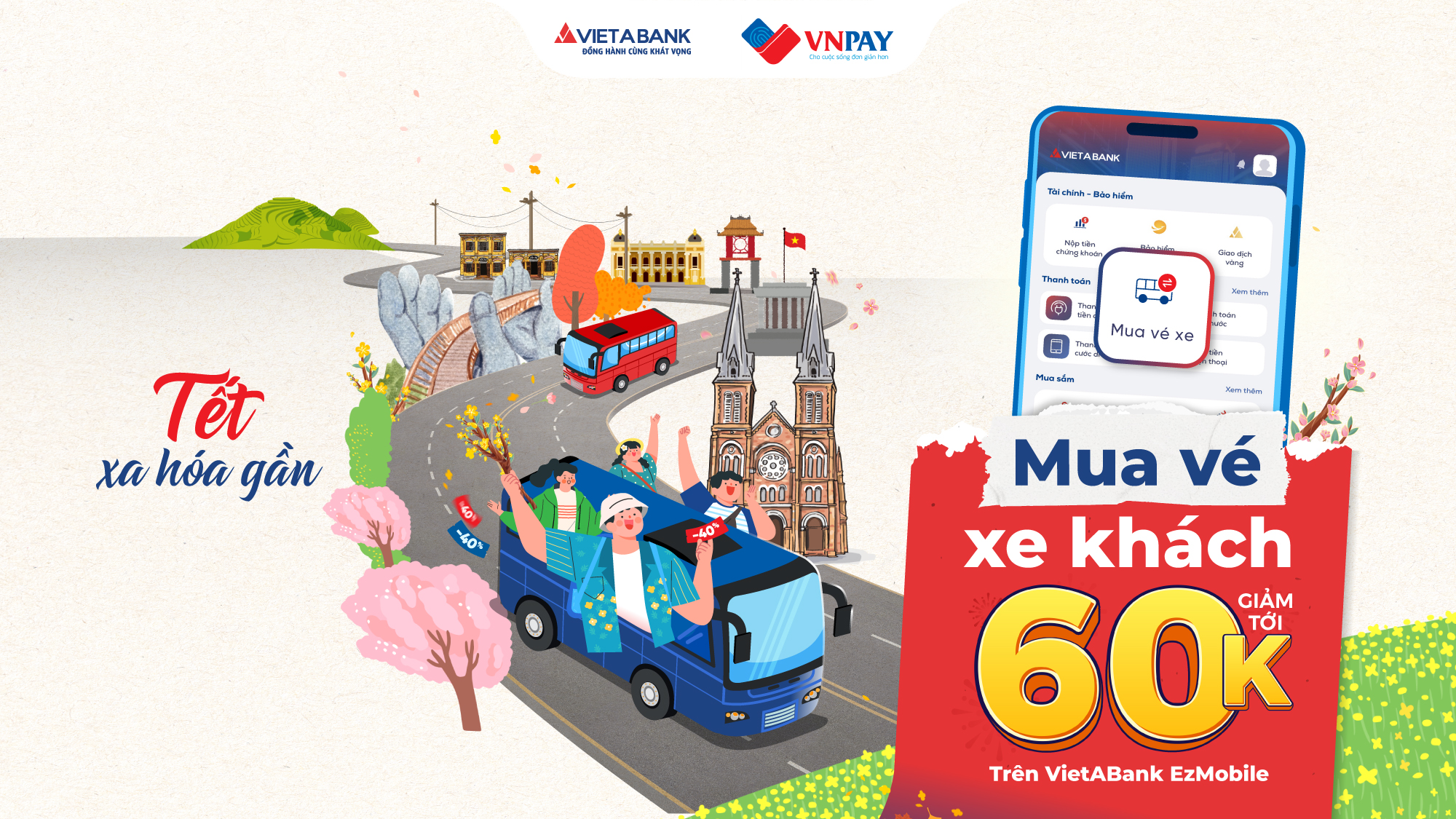 Khách tự túc đặt vé