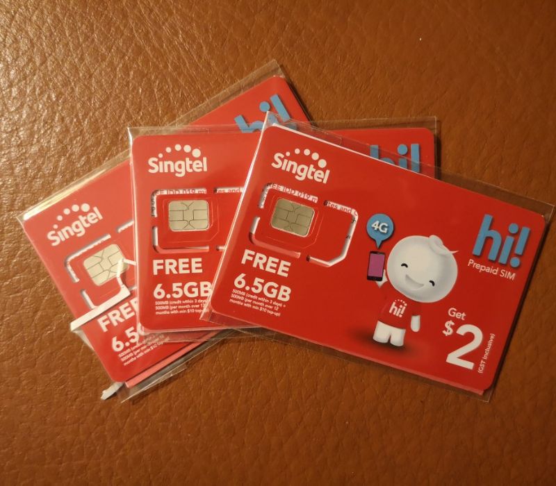 Mua sim du lịch Singapore