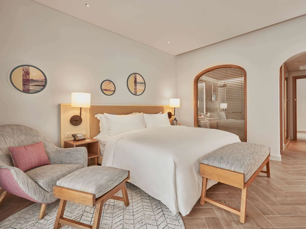 Phòng cao cấp hướng biển, giường đôi