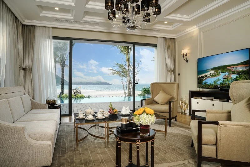 Resort đảo rộng và thoáng