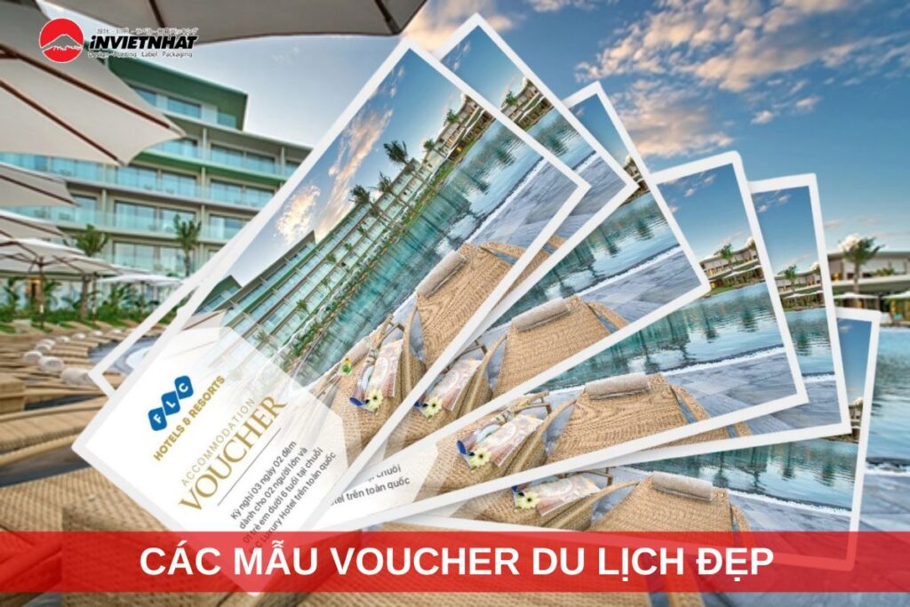 Các loại voucher du lịch trên ứng dụng