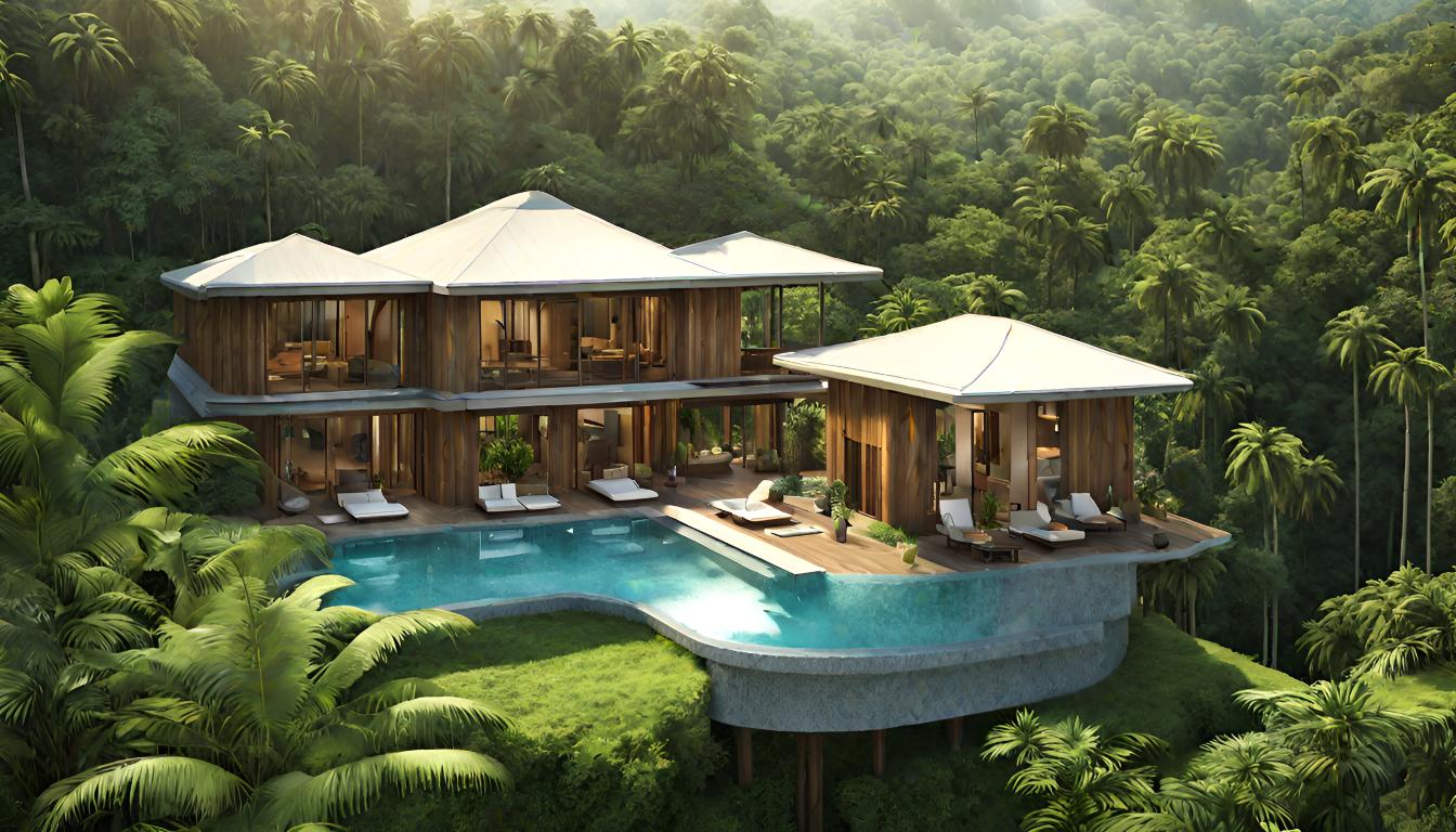 Khu resort giữa thiên nhiên