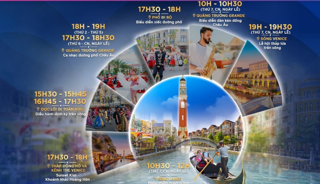 Lịch trình tham quan Grand World hợp lý