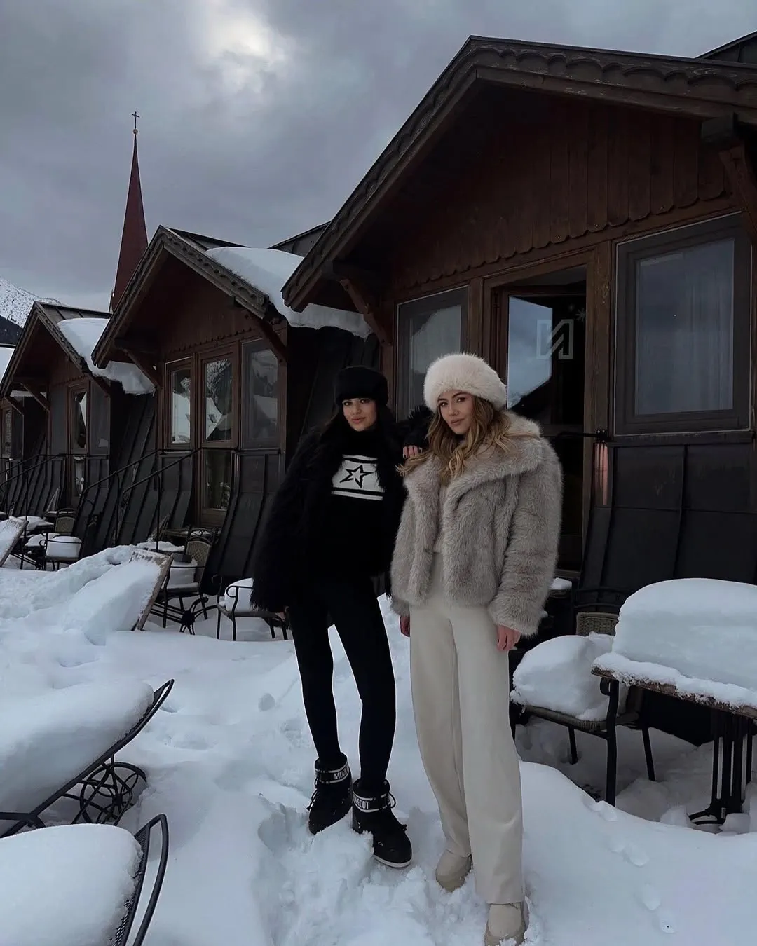 Phối đồ apres-ski mùa đông