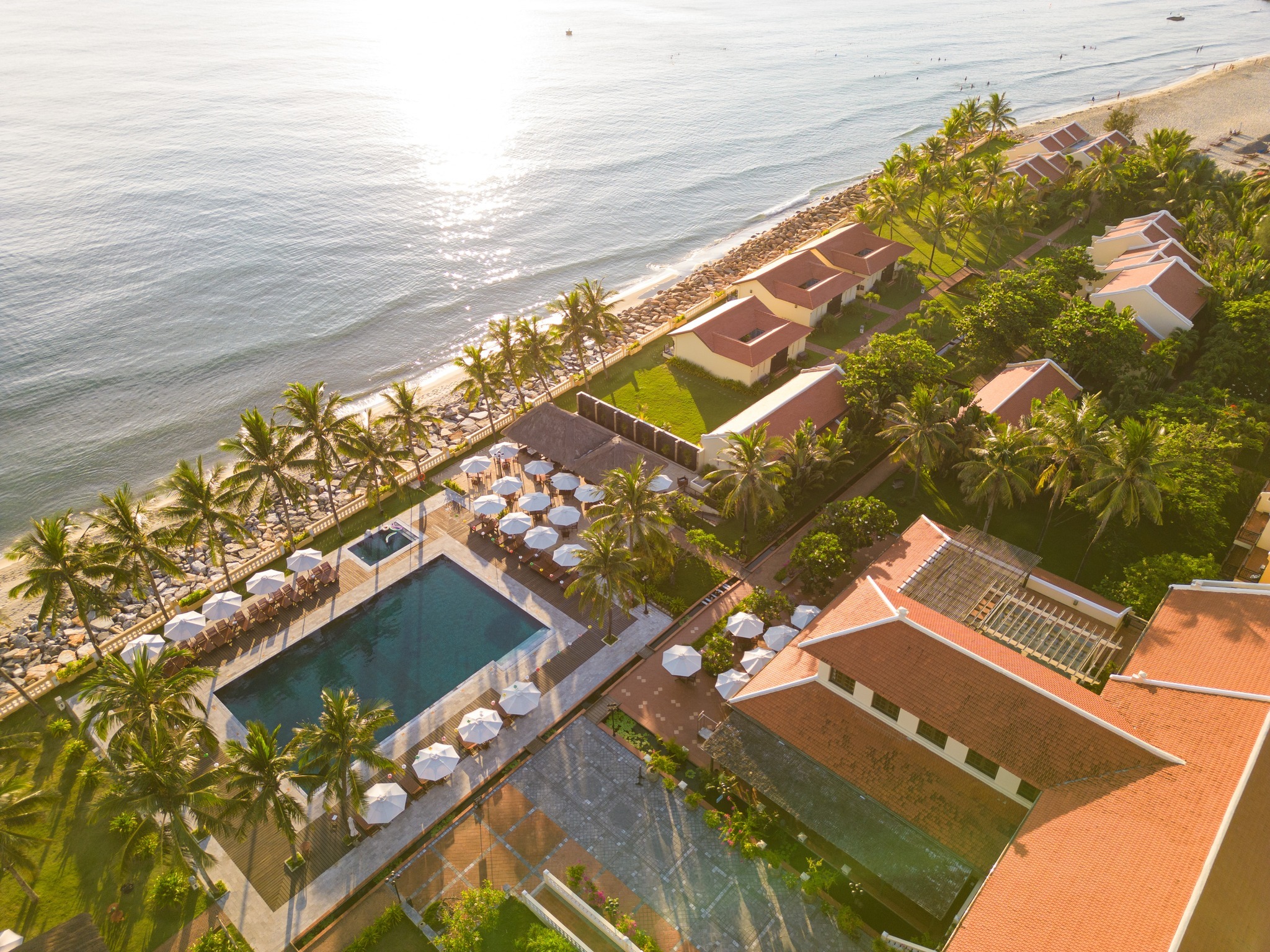 Không gian nghỉ dưỡng ven biển Hội An