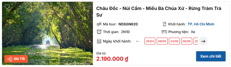 Cảnh sông nước miền Tây mùa hè