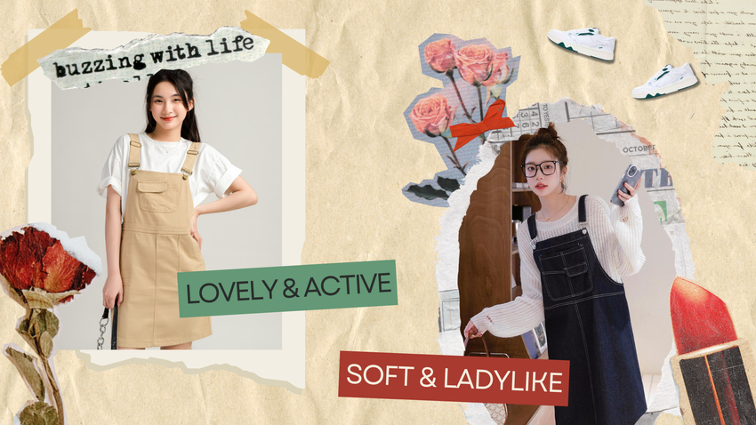 Váy yếm cho set đồ đi du lịch mùa hè