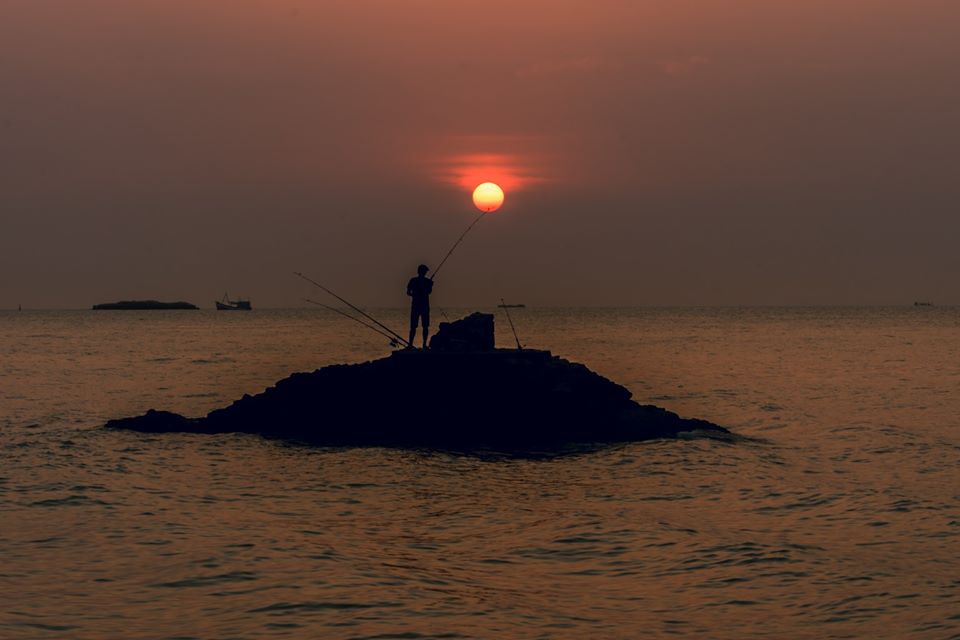 Ngắm hoàng hôn ở Vũng Tàu