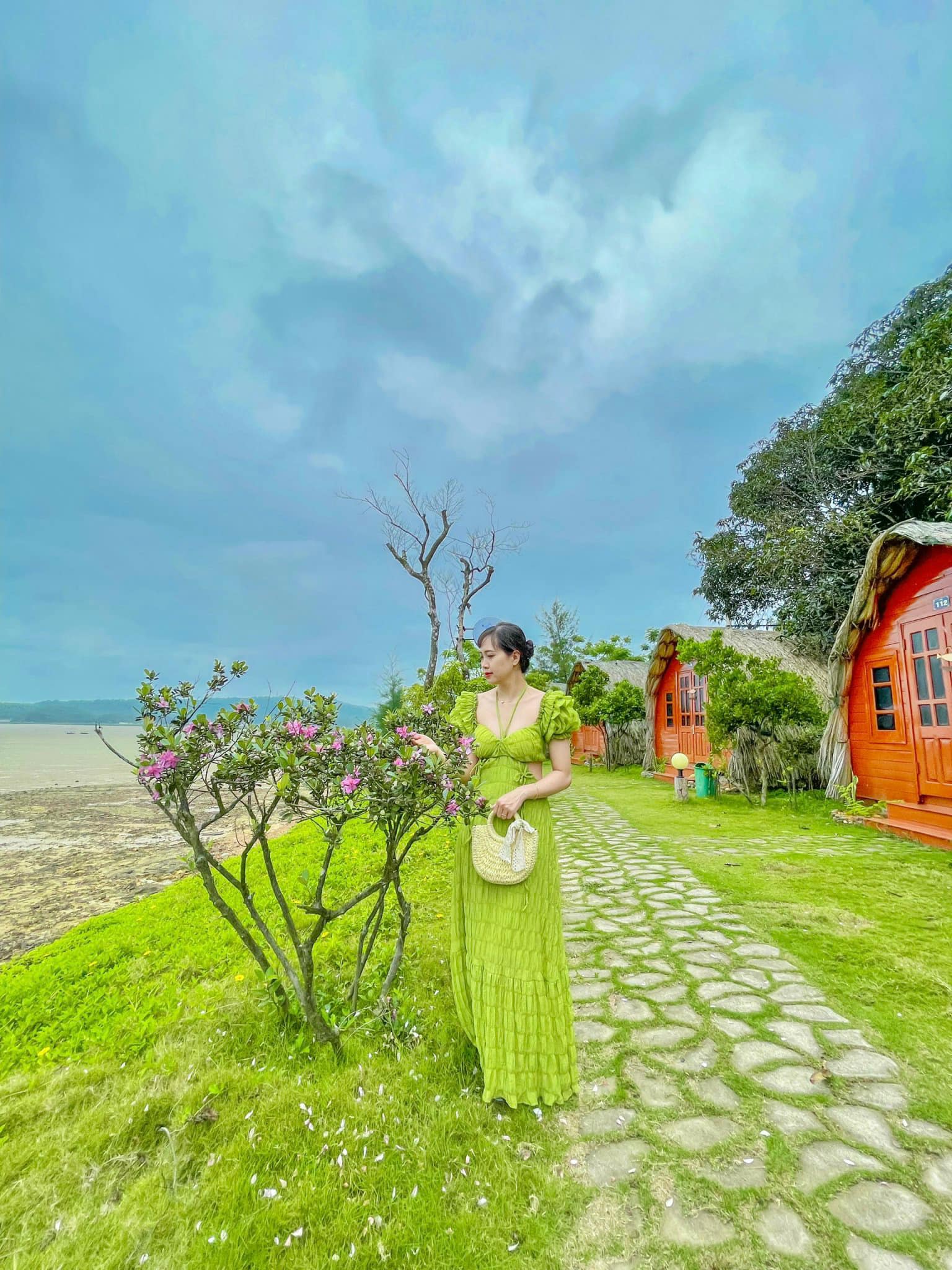 Bãi biển Cô Tô buổi chiều