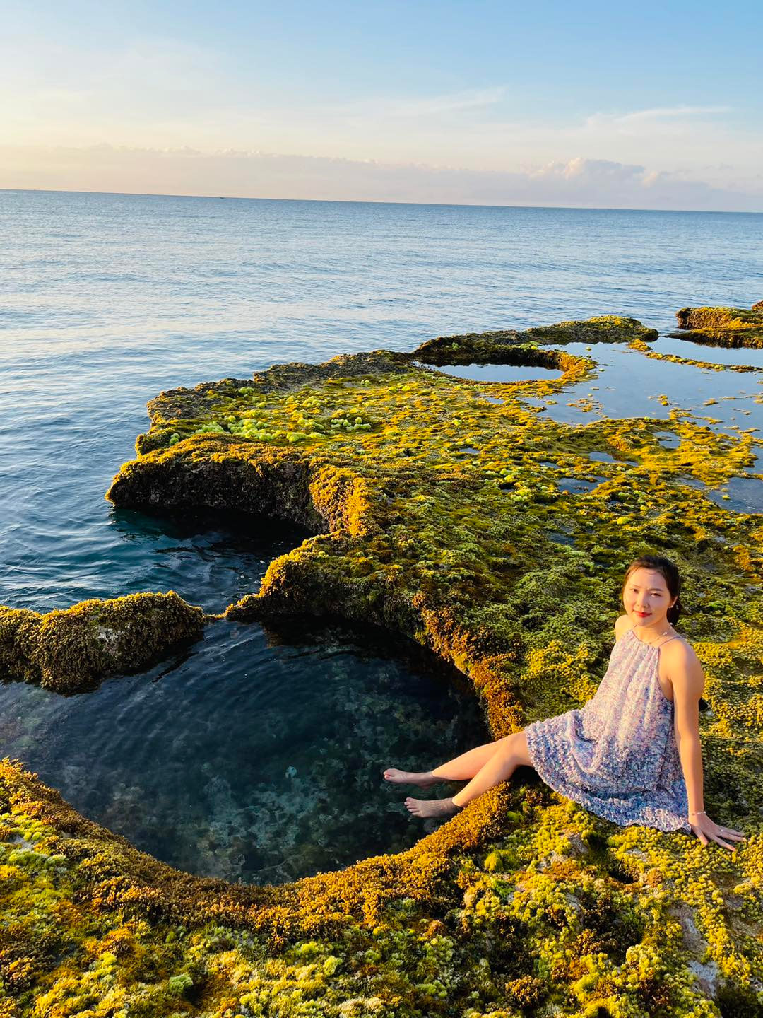 Biển Ninh Chữ nhìn từ xa