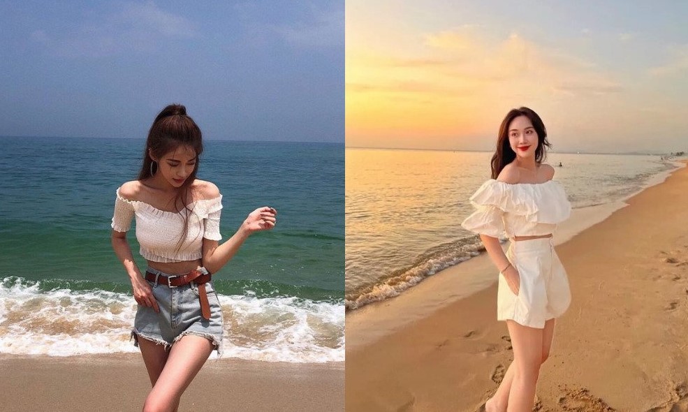 Outfit đi biển thoải mái và nổi bật