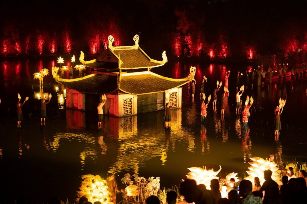 Show diễn thực cảnh Tinh Hoa Bắc Bộ trên sân khấu nước lớn nhất Việt Nam