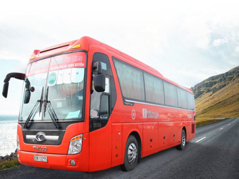 Xe khách đi Bạc Liêu