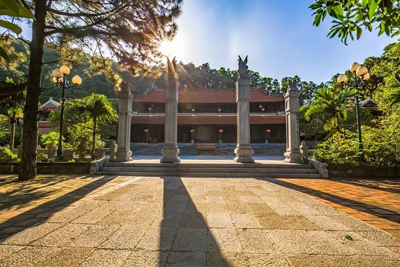 Không gian nghỉ chân trong phủ