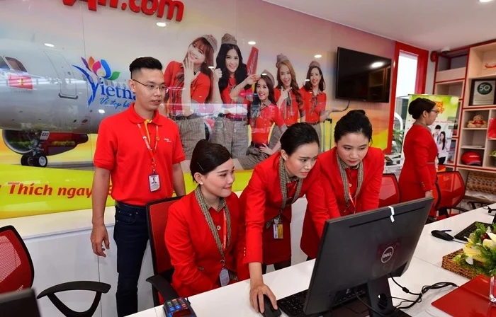 Nâng hạng vé Vietjet Air