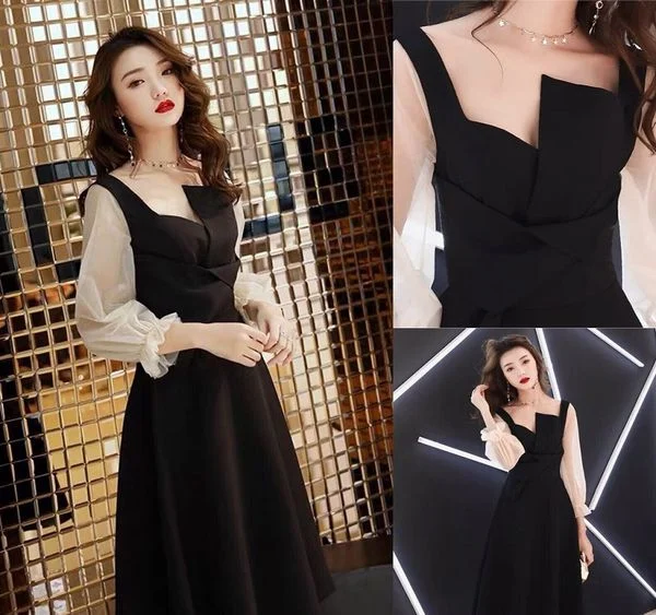 Váy chữ A giúp phần hông và đùi trông cân đối hơn