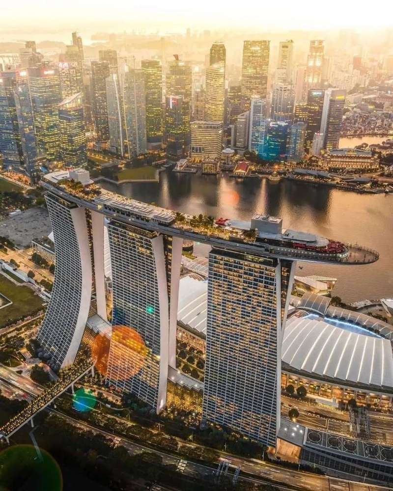 Marina Bay Sands về đêm