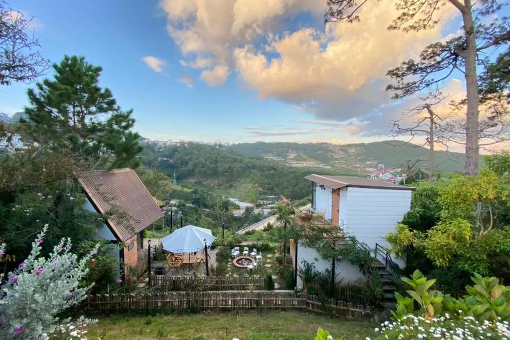 Không gian homestay Đà Lạt đẹp