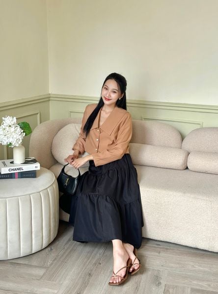 Phối đồ đông với độ dài trang phục phù hợp giúp giữ ấm tốt hơn
