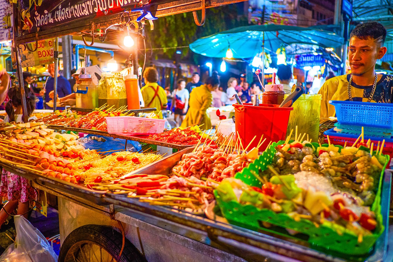 Ẩm thực chợ đêm Jomtien