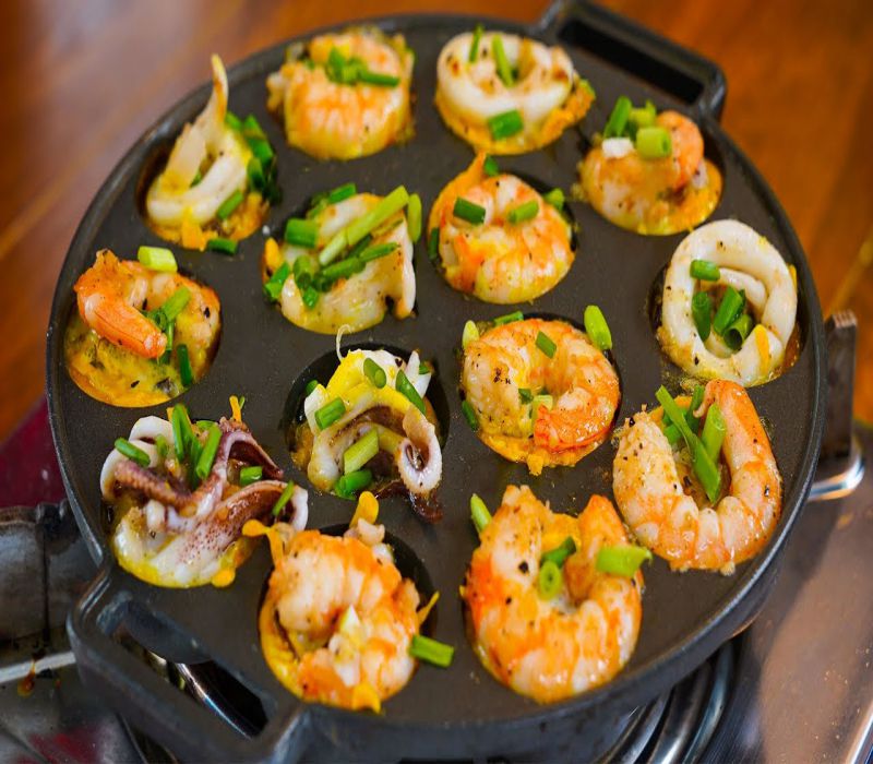 Bánh khọt giòn rụm