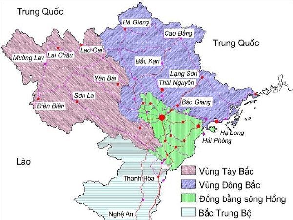 Bản đồ Đài Bắc và Đài Nam