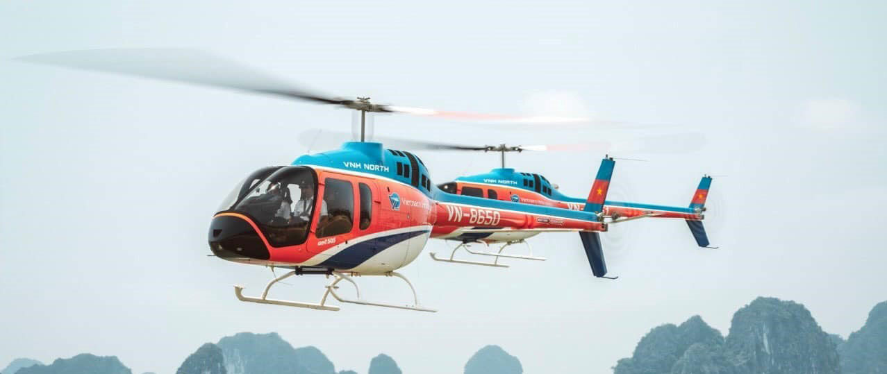 Trực thăng ngắm cảnh Đà Nẵng