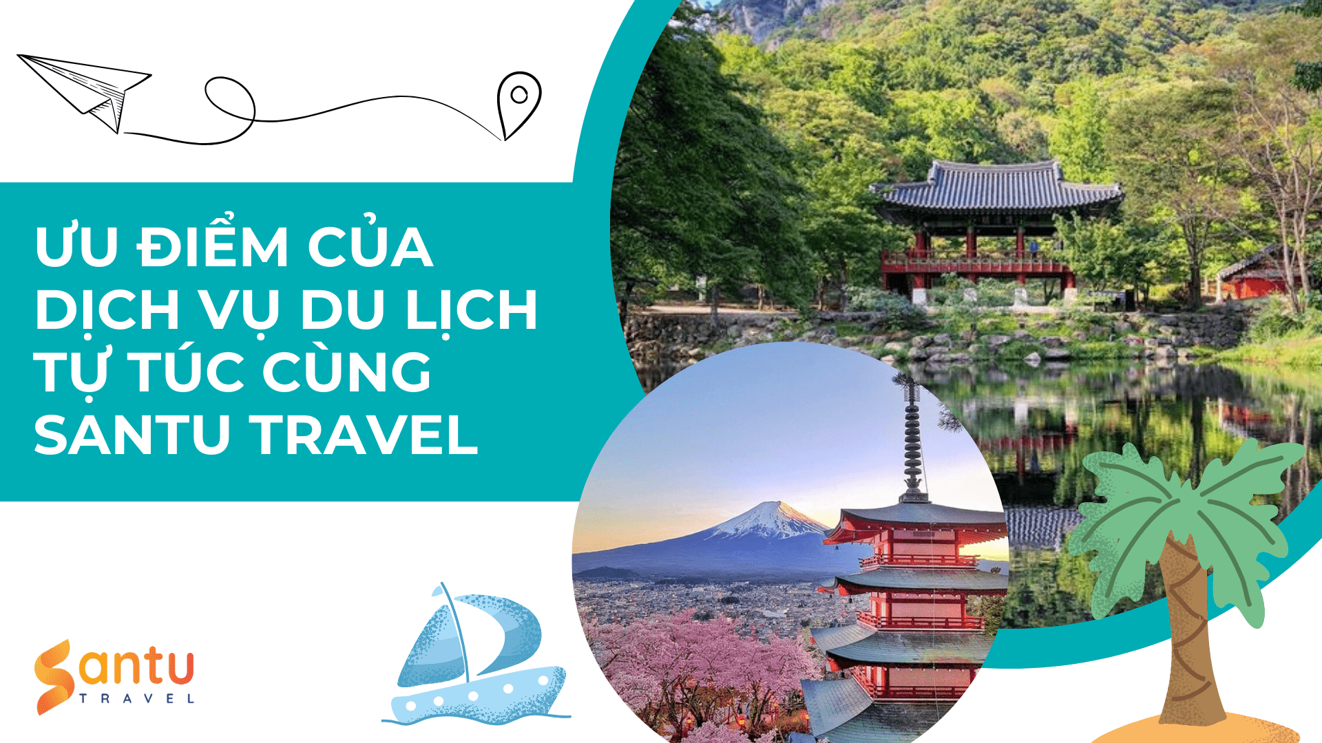 Sự linh hoạt khi đi tự túc