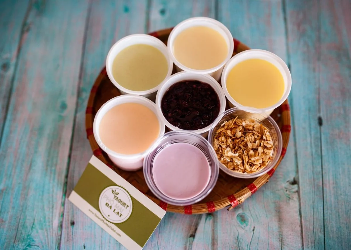 Yaourt quán 48 Cô Cúc Đà Lạt