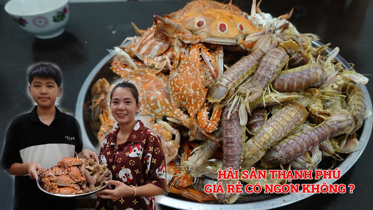 Hải sản Thạnh An tươi sống