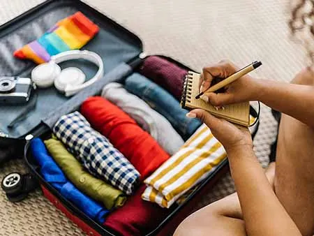 Kỹ thuật đóng gói hành lý thông minh tiết kiệm không gian