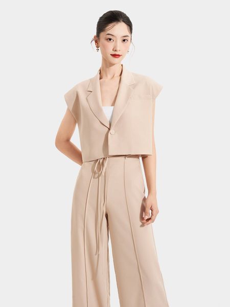 Áo khoác vest đệm vai