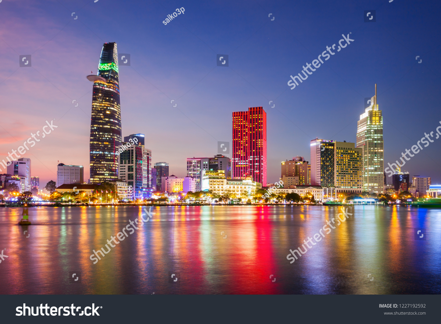 Trung tâm Sài Gòn buổi sáng