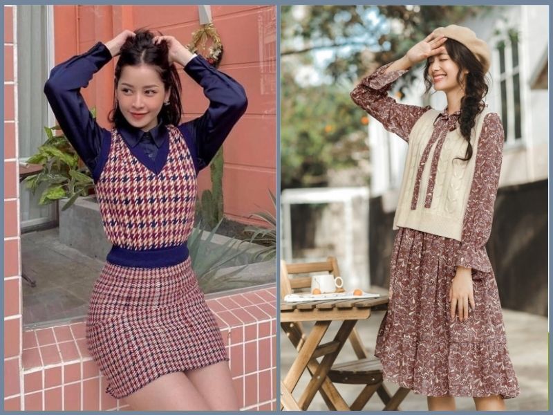 Áo gile len bổ sung độ ấm linh hoạt cho mùa đông
