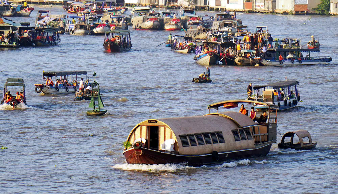 Tràm Chim mùa nước nổi