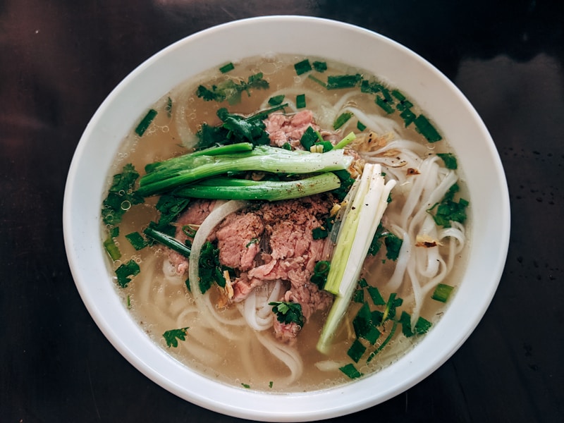 Phở Hà Nội nước dùng trong