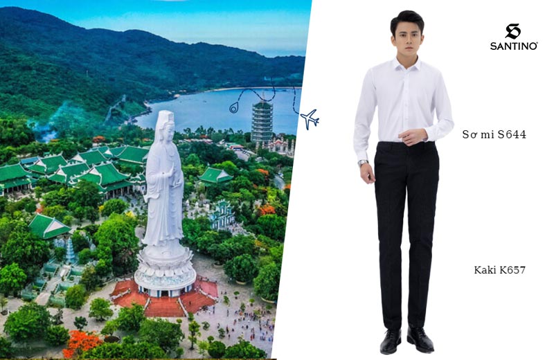 2.4 Phối đồ khi đi chùa, dâng lễ