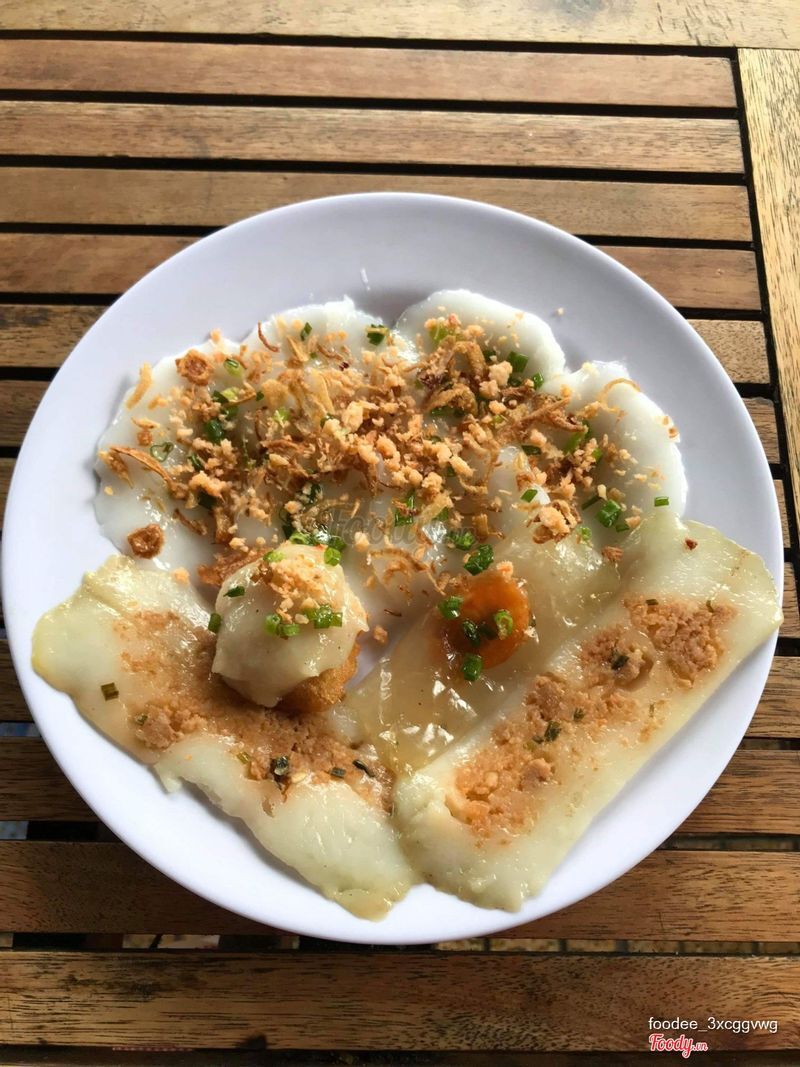 Bánh bèo và bánh lọc nhỏ