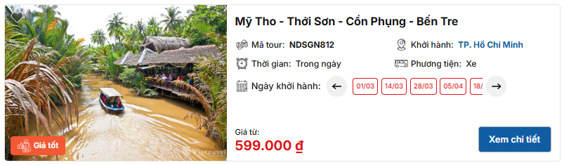 Tuyến đi liền mạch miền Tây