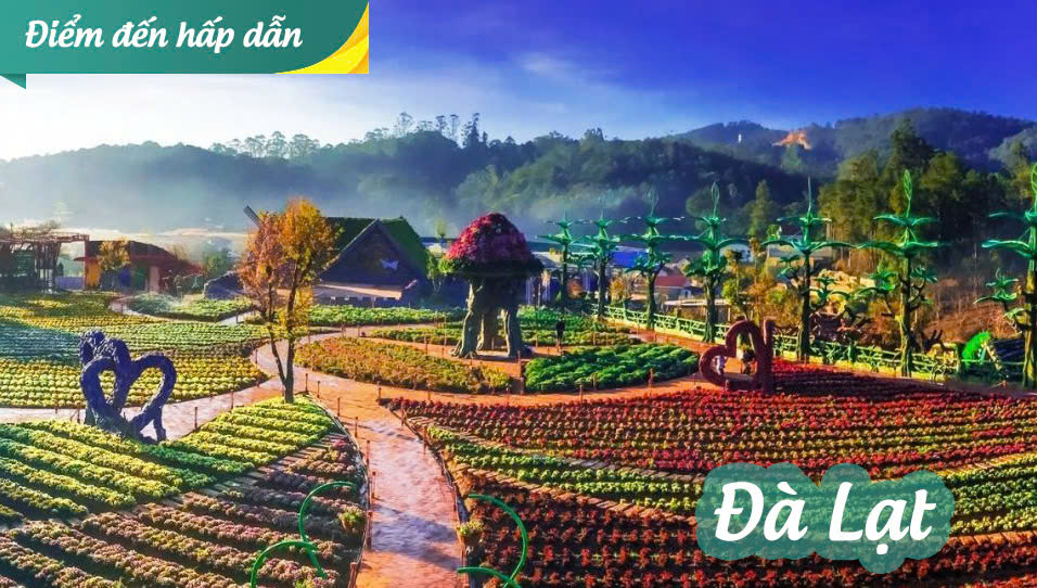 Toàn cảnh Đà Lạt nhìn từ trên cao