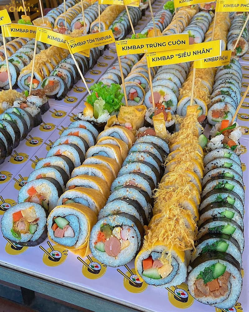 Quầy ăn vặt trong chợ