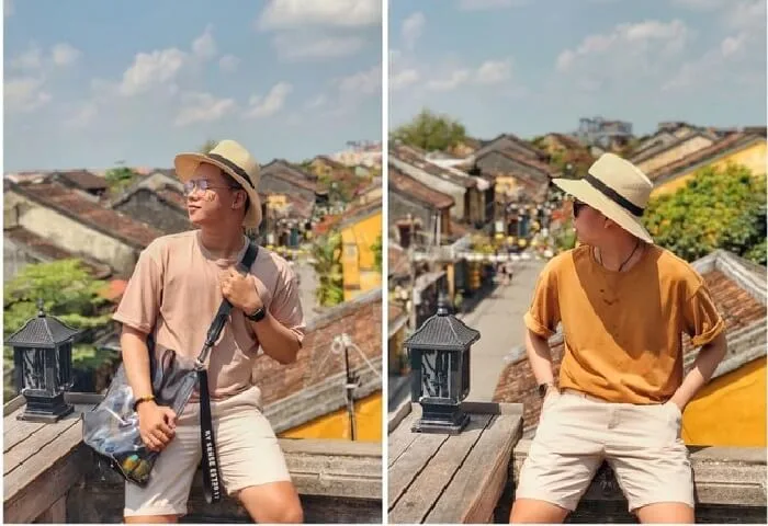 Outfit du lịch Đà Nẵng đẹp cho nam