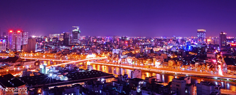 Sài Gòn skyline nhìn từ trên cao