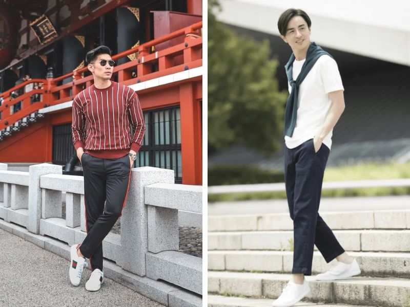 Nam giới có thể mặc những set đồ đơn giản nhưng vẫn thể hiện sự nam tính